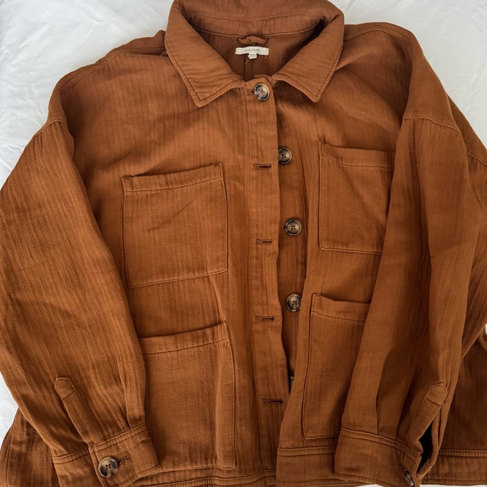 Maurices Brown Utility Jacket for Women